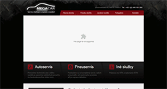 Desktop Screenshot of megacar.eu