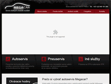 Tablet Screenshot of megacar.eu